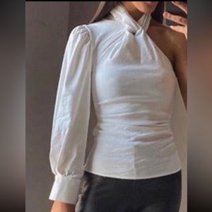 Zara One Shoulder Top